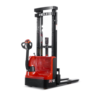 Heli elektrisk stabler m. fuld friløft | Duplex mast | 1200 kg