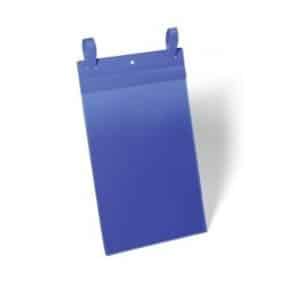 Lagerlomme Durable med strop A4 højformat 210x297 mm blå - (50 stk.)