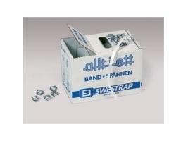 Pallebånd DS Smith, 13 mm x 250 m, med 50 metalspænder