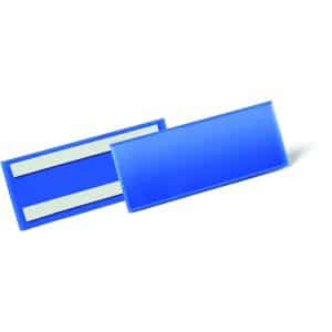 Lagerlomme/etiketholder selvkl 210x74mm