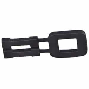 Plastspænder t/pallebånd sort 13 mm